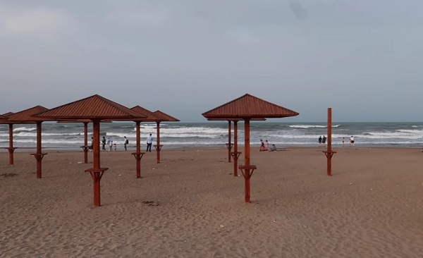коса пляж Дербент